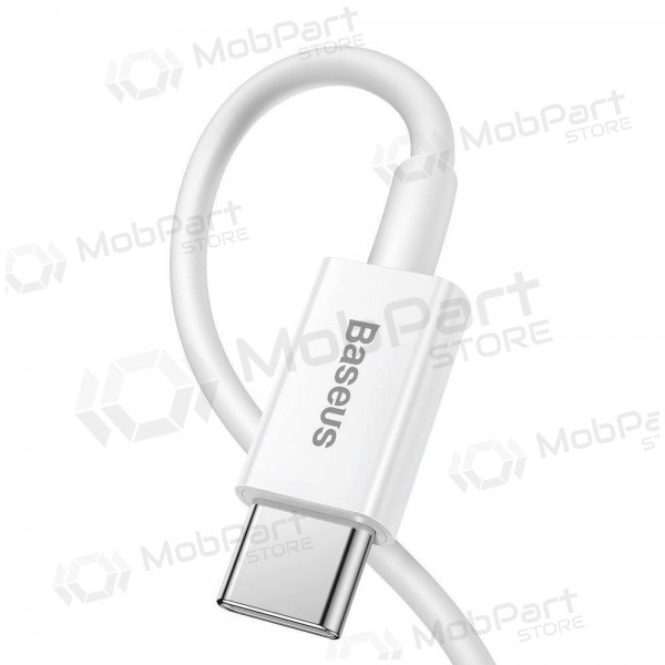 Καλώδιο Baseus Superior Type-C - Lightning PD 20W 0.25m (άσπρο) CATLYS-02