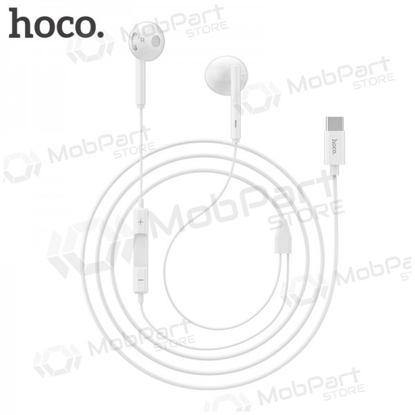 Handsfree ακουστικα HOCO L10 Type-C (άσπρο)
