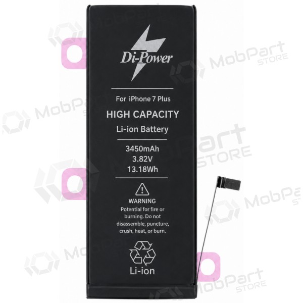 Μπαταρία Apple iPhone 7 Plus, συσσωρευτής Di-Power 3450 mAh (αυξημένης χωρητικότητας)