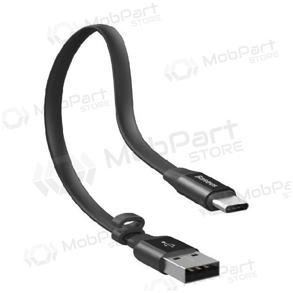 USB καλώδιο Baseus type-C 0.23m (2A) (μαύρος)