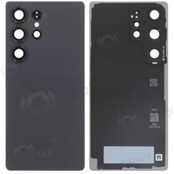 Πίσω κάλυμμα Samsung Galaxy S25 Ultra (μαύρο) (γνήσιο)