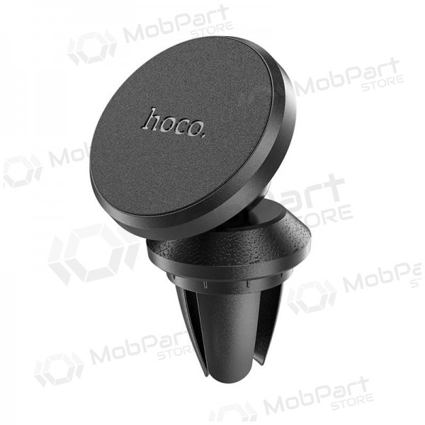 Automobilinis Γενικής telefono laikiklis Hoco CA81 attaches to ventilation grilles, magnetic, μαύρος