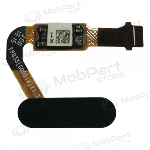 Huawei P20 / P20 Pro / Mate 10 / Nova 2S / Honor V10 εύκαμπτο καλώδιο with black fingerprint