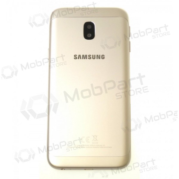 Samsung J330 Galaxy J3 2017 πίσω κάλυμμα μπαταρίας (χρυσαφένιος) (μεταχειρισμένος grade C, γνησια)