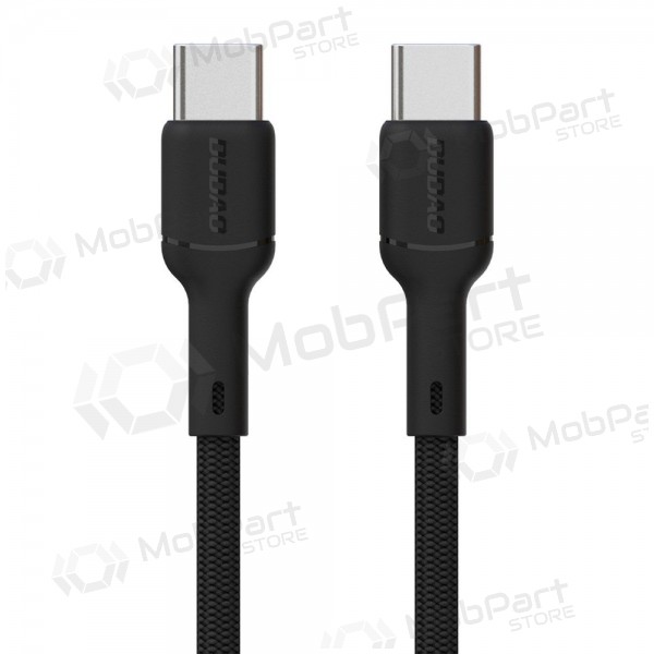Καλώδιο USB-C Dudao L9C USB-C σε USB-C 2 m 65 W μαύρο