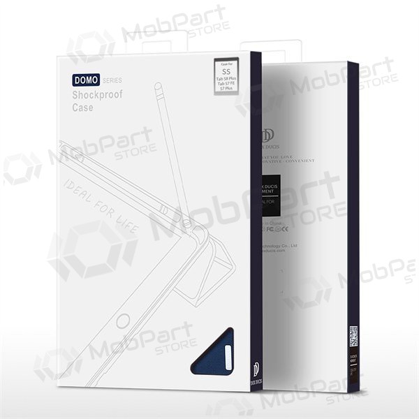 Θήκη Samsung Galaxy Tab S9 FE+ - Dux Ducis Domo (ροζ)
