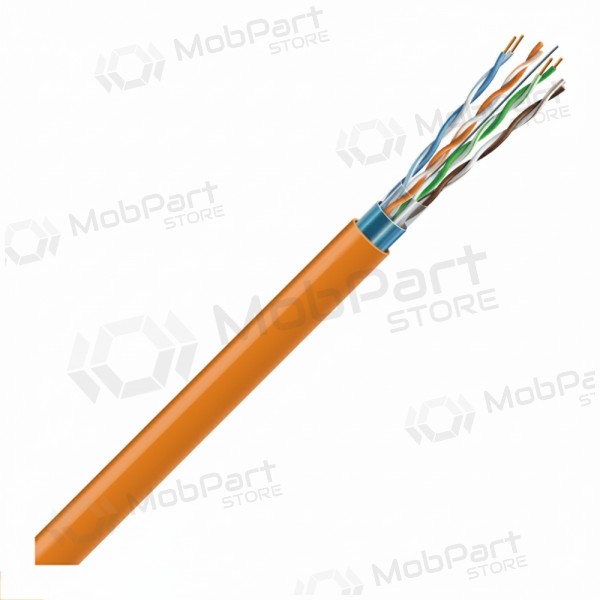 Καλώδιο δικτύου LAN ECG UTP 5e (εσωτερικού χώρου, μη θωρακισμένο, PVC/LSZH, 305μ, 24AWG/0,51mm, B2ca(s1,d0,a1))