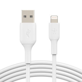 USB καλώδιο Belkin Boost Charge USB-A to Lightning 2.0m άσπρο