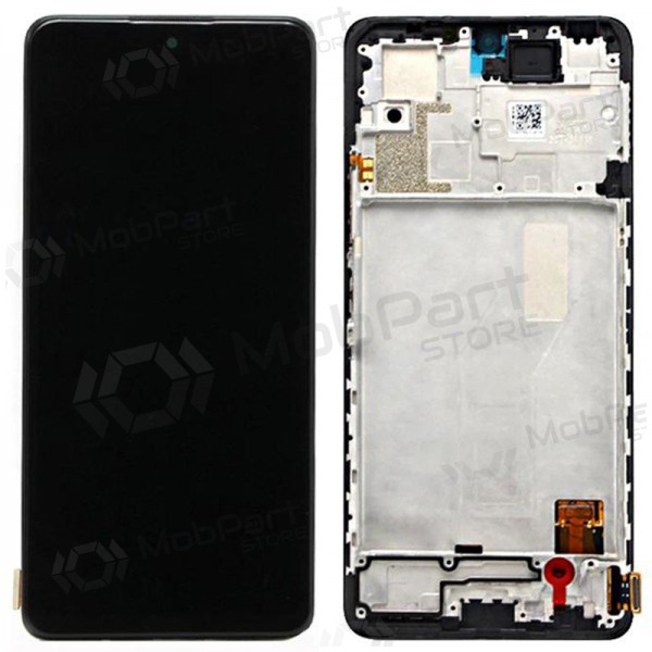 Xiaomi Redmi Note 10 Pro 4G 2021 οθόνη (μαύρος) (με πλαίσιο) (service pack) (γνησια)