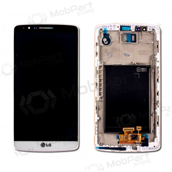 LG D855 Optimus G3 οθόνη (με πλαίσιο) (άσπρο)