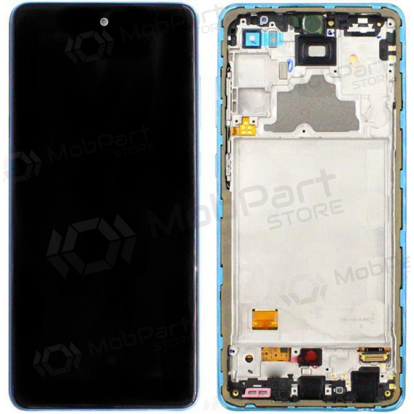 Samsung Galaxy A72 οθόνη (μπλε) (με πλαίσιο) (γνησια)