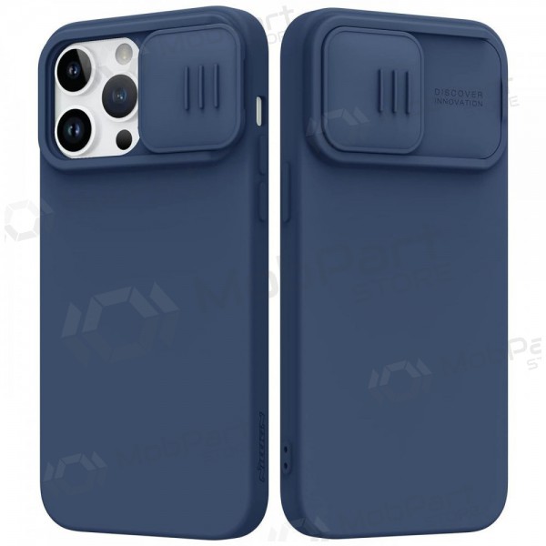 Θήκη Apple iPhone 14 - Nillkin Silicone (σκούρο μπλε)