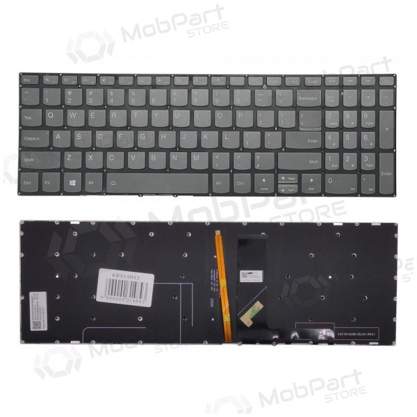 LENOVO IdeaPad 520-15ikb πληκτρολόγιο (US) (με φωτισμό)