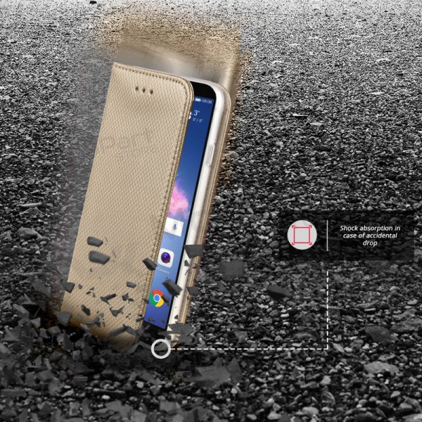 Θήκη Apple iPhone 13 mini - Smart Magnet (χρυσή)