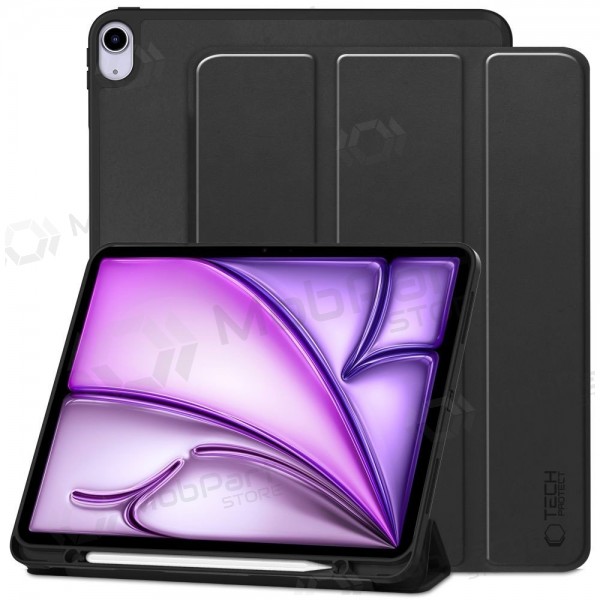 Θήκη Apple iPad Air 13 M2 2024, M3 2025, M4 2026 -Tech-Protect SmartCase Pen Holder (μαύρο)