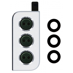 Samsung Galaxy S21+ 5G τζαμάκι κάμερας (ασήμι)