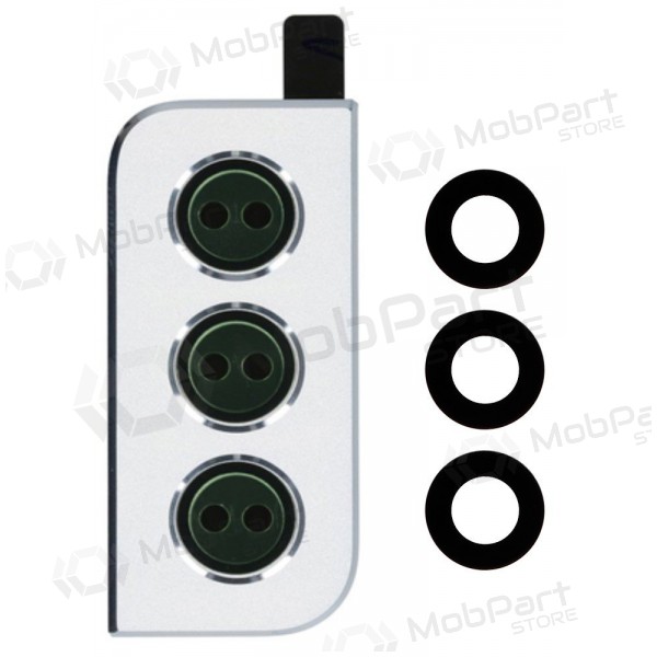 Samsung Galaxy S21+ 5G τζαμάκι κάμερας (ασήμι)