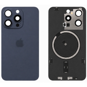Πίσω κάλυμμα Apple iPhone 15 Pro (μπλε) (Premium)