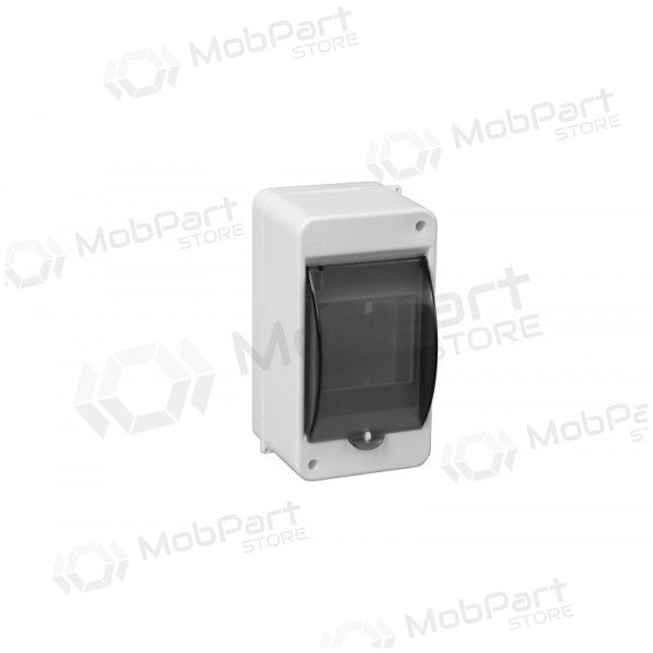 Pawbol 3 mod. virštinkinis skydelis C.2061 (su διαφανήςom durelėm, su įžeminimo gnybtais, άσπρο)