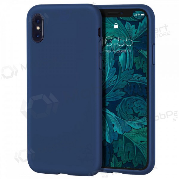 Θήκη Apple iPhone 13 Pro Max - Liquid Silicone 1.5mm (σκούρο μπλε)