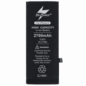 Μπαταρία Apple iPhone 8, συσσωρευτής Di-Power 2700 mAh (αυξημένης χωρητικότητας)