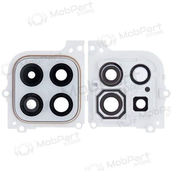 Samsung Galaxy A22 5G τζαμάκι κάμερας (άσπρο) (με πλαίσιο)