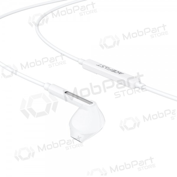 Ενσύρματα ακουστικά Acefast L14 USB-C λευκά