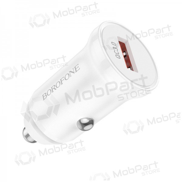 Φορτιστής automobilinis Borofone BZ18 Quick Charge 3.0 18W (άσπρο)
