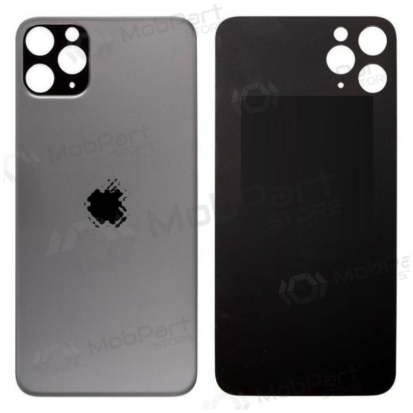 Apple iPhone 11 Pro Max πίσω κάλυμμα μπαταρίας γκρί (space grey) (bigger hole for camera)