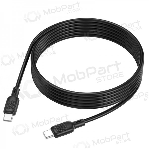 USB καλώδιο Borofone BX113 60W USB-C to USB-C 2.0m μαύρος