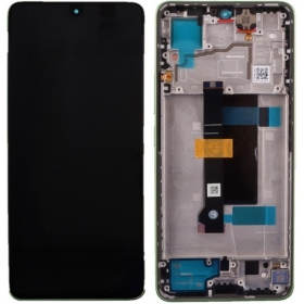 Xiaomi Redmi Note 13 Pro 5G οθόνη (ανοιχτό πράσινο) (με πλαίσιο) (γνησια)