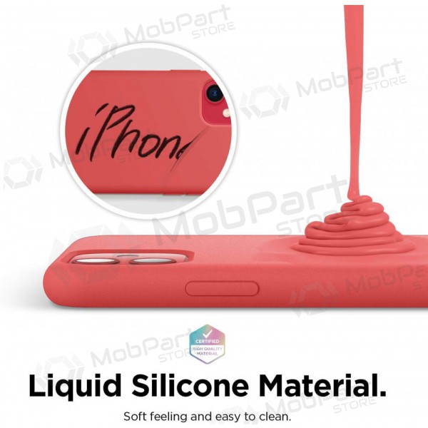 Θήκη Apple iPhone 16 Pro Max - Liquid Silicone 1.5mm (κόκκινο)