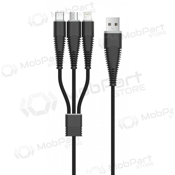 USB καλώδιο Devia Fish 1 3in1 
