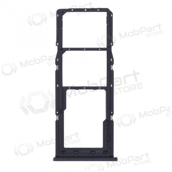 Samsung Galaxy A125 A12 / A127 A12S Υποδοχή κάρτας SIM (μαύρος) (service pack) (γνησια)