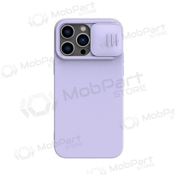 Θήκη Apple iPhone 14 - Nillkin Silicone (ανοιχτό μοβ)