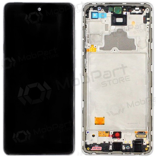 Samsung A725 A72 4G / A726 5G 2021 οθόνη (άσπρο) (με πλαίσιο) (service pack) (γνησια)