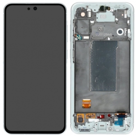 Samsung Galaxy A56 οθόνη (γκρί) (με πλαίσιο) (refurbished)