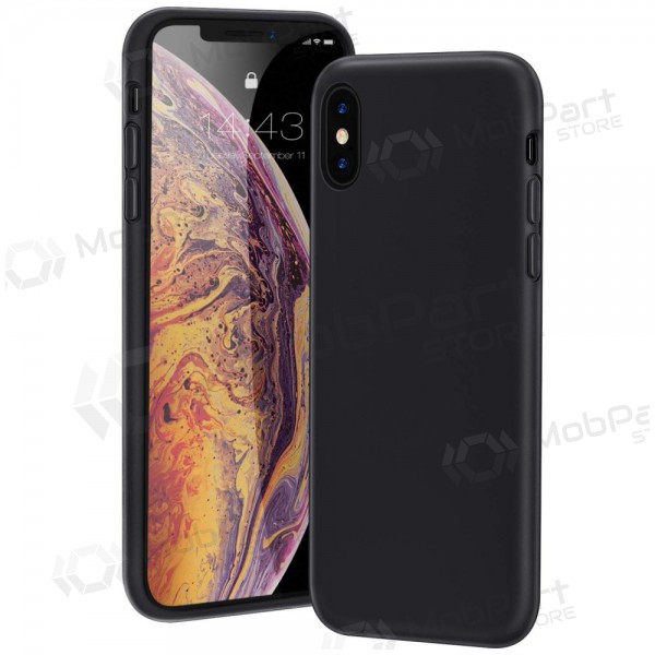 Θήκη Apple iPhone 13 mini - Liquid Silicone 1.5mm (μαύρο)
