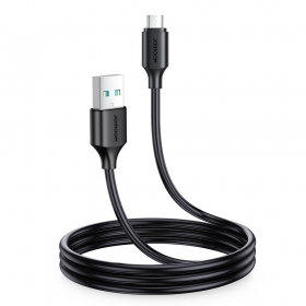USB καλώδιο Joyroom S-UM018A9 USB to MicroUSB 2.4A 1.0m μαύρος