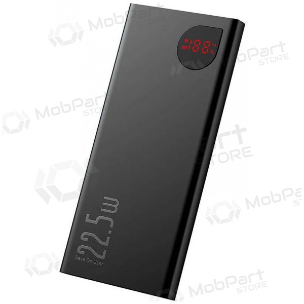 Εξωτερική μπαταρία Power Bank Baseus Adaman 22.5W 10000mAh μαύρος PPAD070001