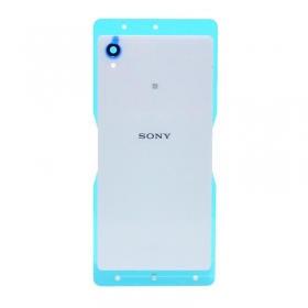 Sony Xperia M4 Aqua E2303 / Xperia M4 Aqua E2306 / Xperia M4 Aqua E2353 πίσω κάλυμμα μπαταρίας (άσπρο) (μεταχειρισμένος grade A, γνησια)