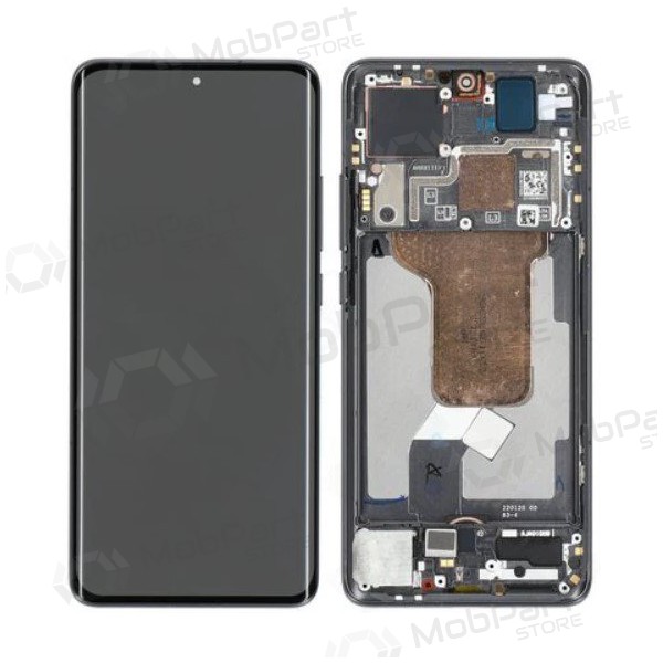 Xiaomi 12 5G / 12X / 12S οθόνη (μαύρος) (με πλαίσιο) (γνησια)
