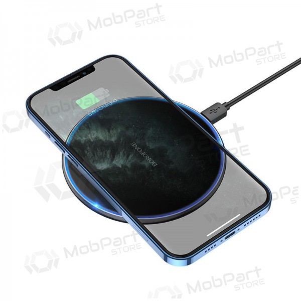 Ασύρματος φορτιστής Borofone BQ3 Pro 15 W μαύρος