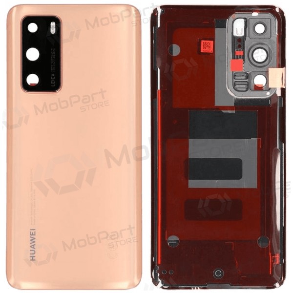 Πίσω κάλυμμα Huawei P40 - Ροζ χρυσό (γνήσιο)