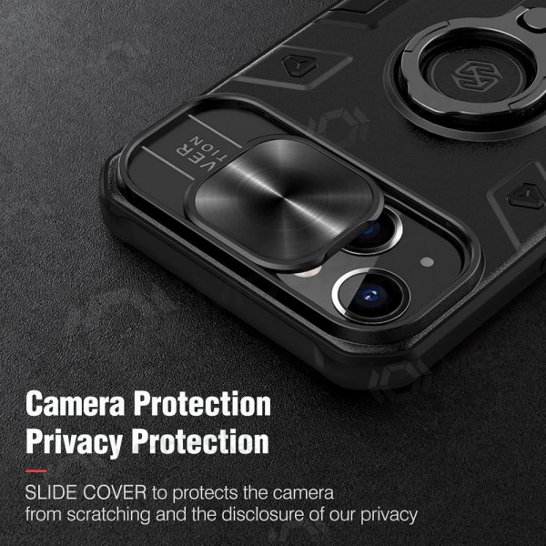 Apple iPhone 14 Pro θήκη „Nillkin Armor Pro“ (μαύρος)