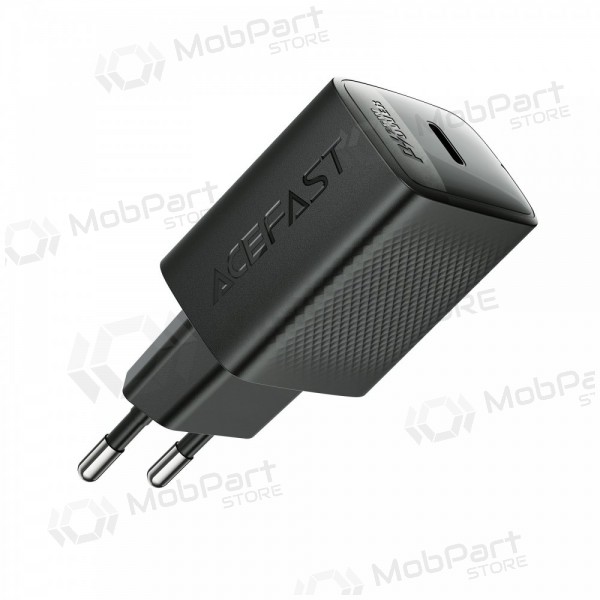 Φορτιστής τηλεφώνου Acefast A104 25 W GaN USB-C μαύρος