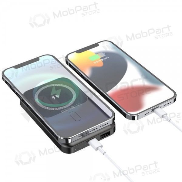 Εξωτερική μπαταρία Power Bank Awei P139K 22.5W Magnetic Wireless 10000mAh μαύρος