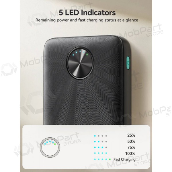 Εξωτερική μπαταρία Power Bank Joyroom JR-PBF15 22.5W 10000mAh μαύρος