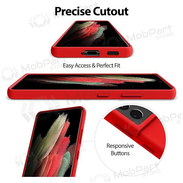 Θήκη Samsung Galaxy A15 Mercury - Silicone Case (κόκκινη)