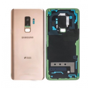 Samsung G965F Galaxy S9 Plus πίσω κάλυμμα μπαταρίας χρυσαφένιος (Sunrise Gold) (μεταχειρισμένος grade C, γνησια)